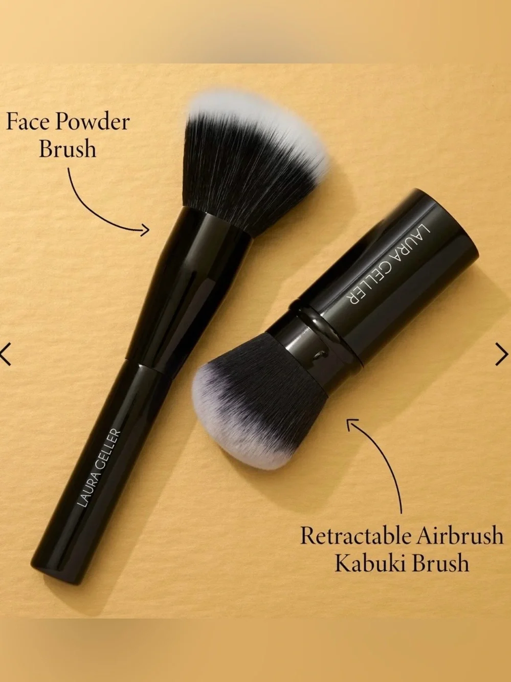 Laura Geller Blending Beauties, 2 pc face brush set
